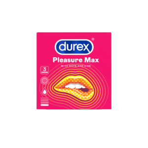 Durex Προφυλακτικά Pleasure Max 3τμχ