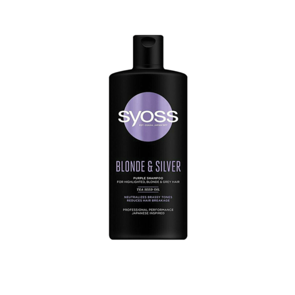 Syoss Blonde & Silver Shampoo 440ml