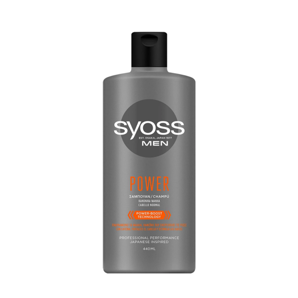 Syoss Men Power Shampoo 440ml