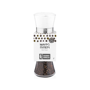 Mamma greca μαύρο πιπέρι Βάζο με Μύλο 90gr