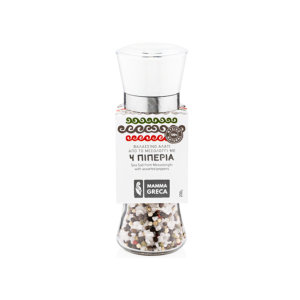 Mamma greca αλάτι μεσολογγίου με 4 πιπέρια Μύλος 170gr