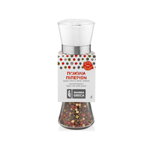 Mamma Greca Ποικιλία 4 Πιπεριών Βάζο Με Μύλο 90gr