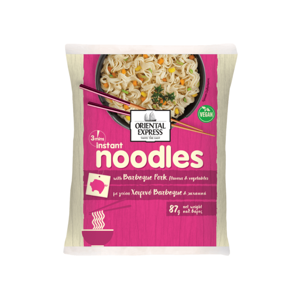Oriental Express Noodles BBQ Χοιρινό 87gr