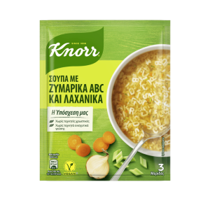 Knorr Σούπα Λαχανικών Με Ζυμαρικά ABC 82gr