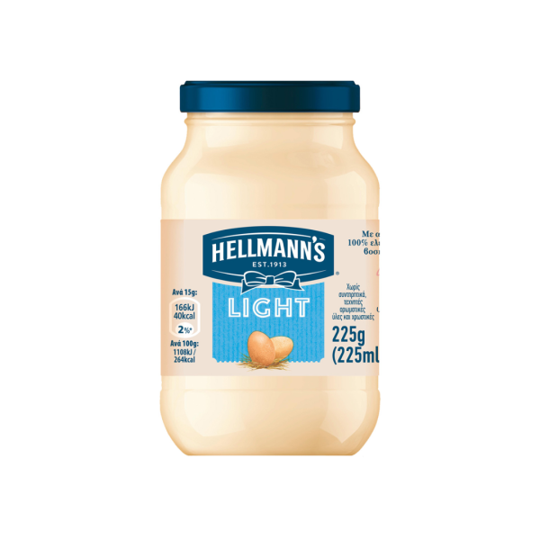 Hellmann's Μαγιονέζα Light 225 ml