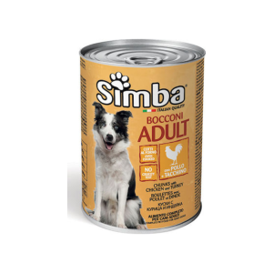 Simba Κονσέρβα Σκύλου με Κοτόπουλο Γαλοπούλα 415g