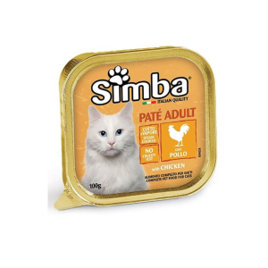 Simba Γατοτροφή Πατέ Κοτόπουλο 100gr