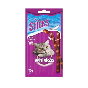 Whiskas Sticks Σολομός 18gr