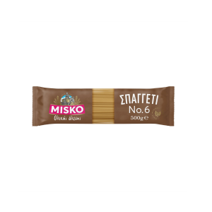MISKO Σπαγγέτι Ολικής Άλεσης Νο6 500gr