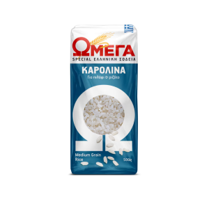 ΩΜΕΓΑ Ρύζι Καρολίνα 500 gr