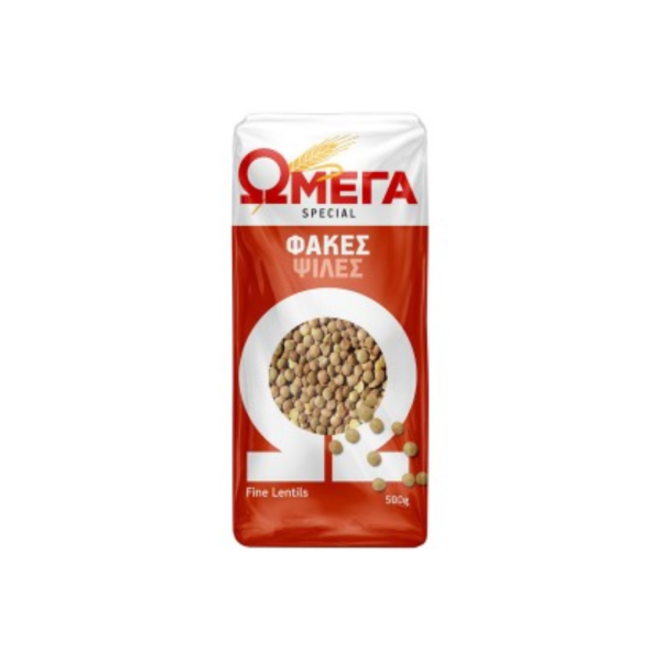 Ωμέγα Special Φακές Ψιλές 500 gr