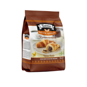 Tottis Κρουασανάκια Κρέμα Κακάο 130 gr