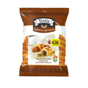 Tottis Κρουασανάκια Κακάο 300γρ