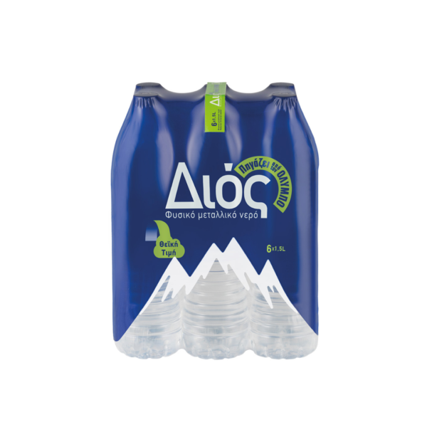 Διός Φυσικό Μεταλλικό Νερό 6x1.5lt