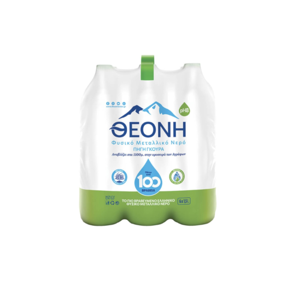 Θεόνη Μεταλλικό Νερό 1,5lt x 6