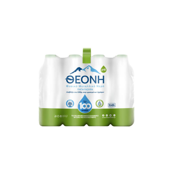 Θεόνη Νερό Φυσικό Μεταλλικό 12x500ml