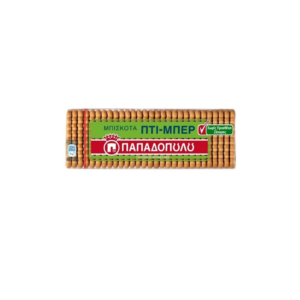 Παπαδοπούλου Μπισκότα Πτι Μπερ Χωρίς Ζάχαρη 225gr