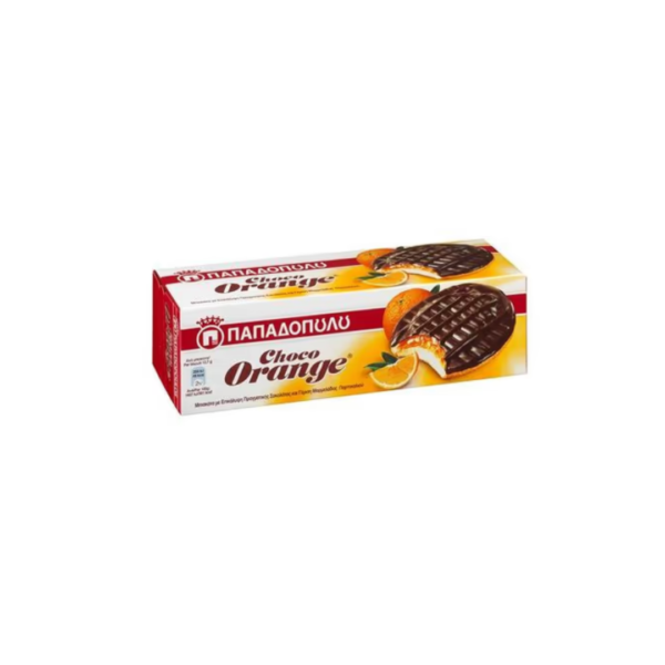 Παπαδοπούλου Choco Orange Μπισκότα 150gr