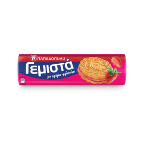 ΠΑΠΑΔΟΠΟΥΛΟΥ Μπισκότα Γεμιστά Φράουλα 200γρ