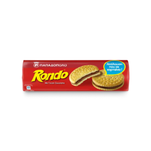 Παπαδοπούλου Μπισκότα Rondo με Γέμιση Σοκολάτα 250gr
