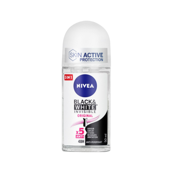 Nivea Black & White Invisible Original Roll-On 50ml