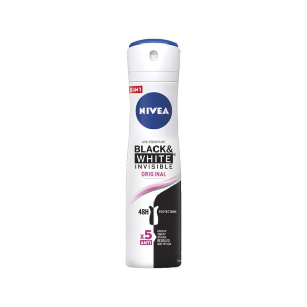NIVEA Deo Black & White Invisible Original Spray Woman 150ml