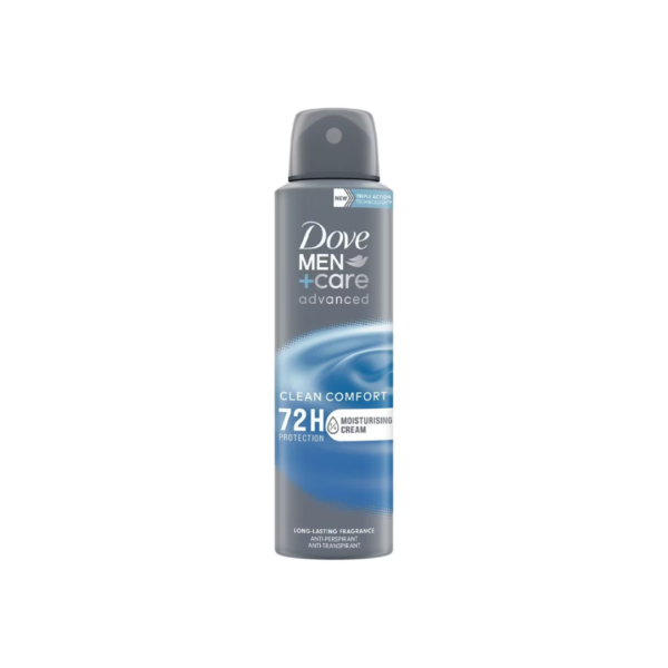 Dove Deo Men Αποσμητικό Spray Advanced Clean Comfort 150ml