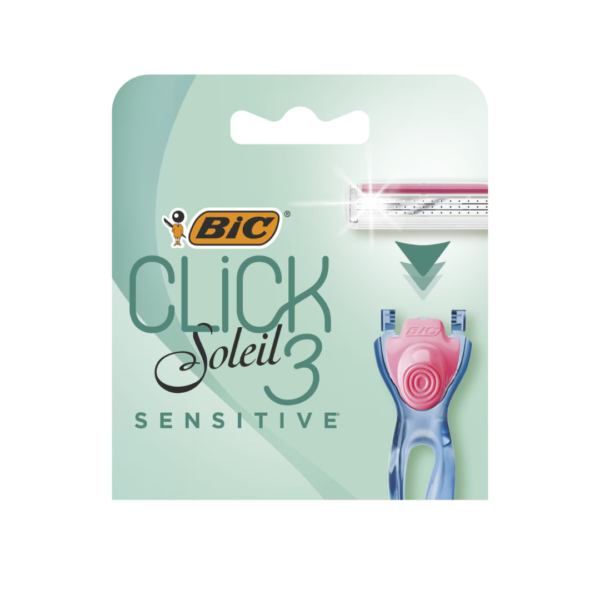 BIC Ανταλλακτικά Ξυραφάκια Soleil Click 3 Sensitive