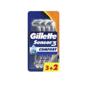 gillette ξυραφάκια sensor 3 comfort 3+2