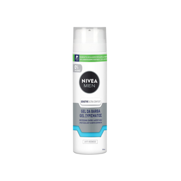 Nivea Men Sensitive Ultra Comfort Shaving Gel 200ml