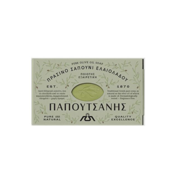 Papoutsanis Σαπούνι Πράσινο 125gr