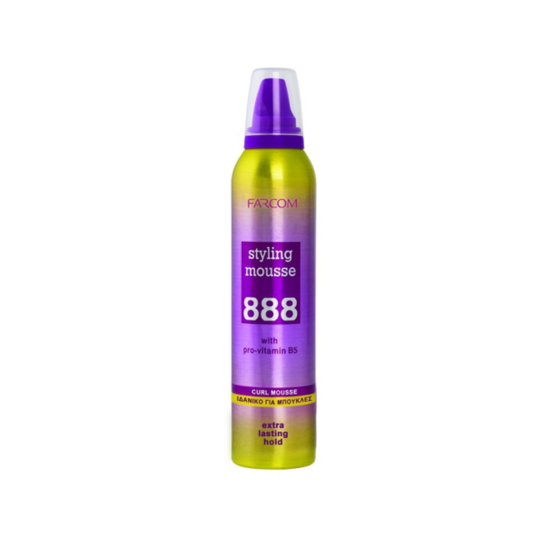Farcom Αφρός Μαλλιών 888 Σγουρά Μαλλιά 250ml