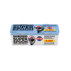 Κρι Kρι Super Spoon High Protein Επιδόρπιο Γιαουρτιού Blueberry 2x170γρ