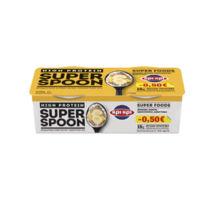 Κρι Κρι Επιδόρπιο Γιαουρτιού Super Spoon Μπανάνα Μάνγκο 2x170g