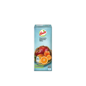 Amita Φρουτοποτό Πορτοκάλι, Βερύκοκο & Μήλο 250ml