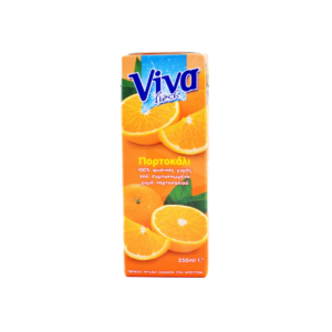 Viva Πορτοκάλι Φυσικός Χυμός 250ml