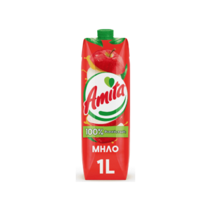 Amita Φυσικός Χυμός Μήλο 1lt
