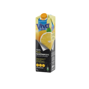 VIVA Fresh Χυμός Γκρεϊφρουτ Χωρίς πρόσθετα σάκχαρα 1lt