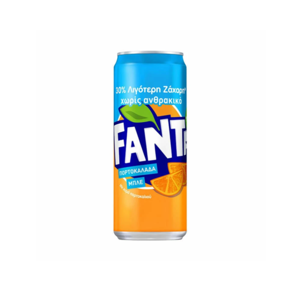 Fanta Πορτοκαλάδα Μπλε 330ml