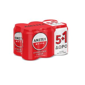 ΑΜΣΤΕΛ Μπύρα 330ml 5+1Δώρο