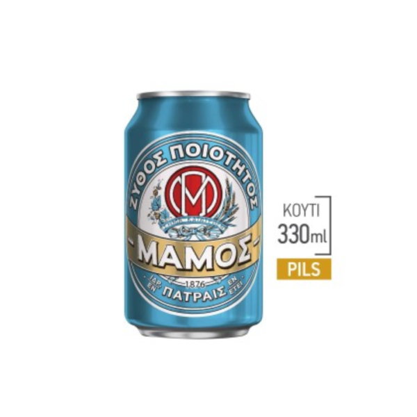 Μάμος Μπίρα Pils Κουτί 330 ml