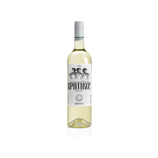 Μπουτάρης Κρητικός Οίνος Λευκός Ξηρός 750ml