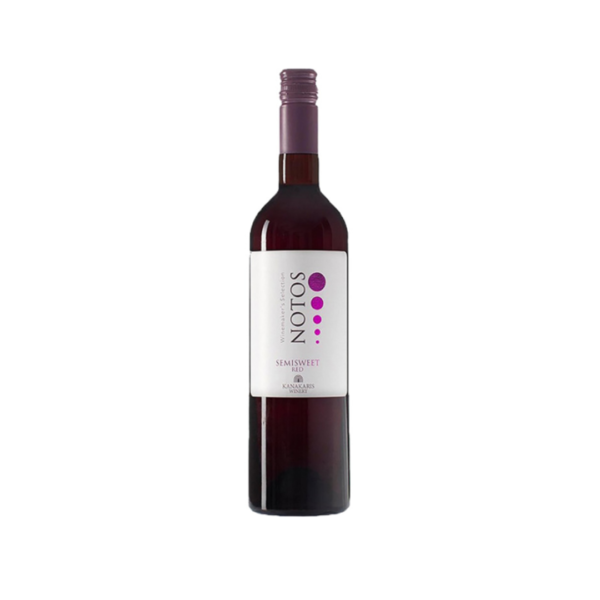 Κανακάρη "ΝΟΤΟΣ" Ερυθρός Ημίγλυκος 0,75L.